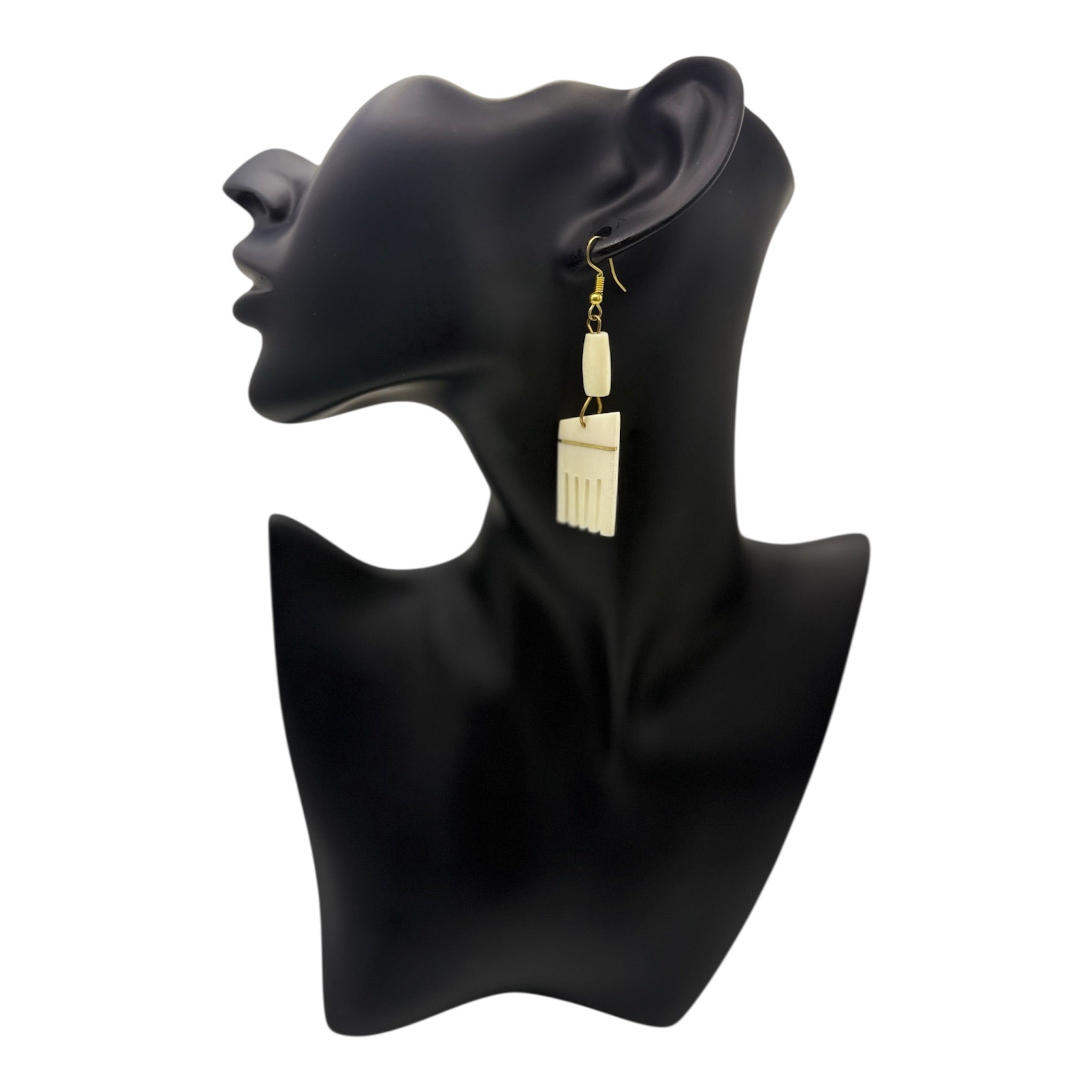 Duefe Heritage Comb Earrings