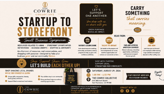 Startup to Storefront: Small Business Symposium & Shopping Experience
