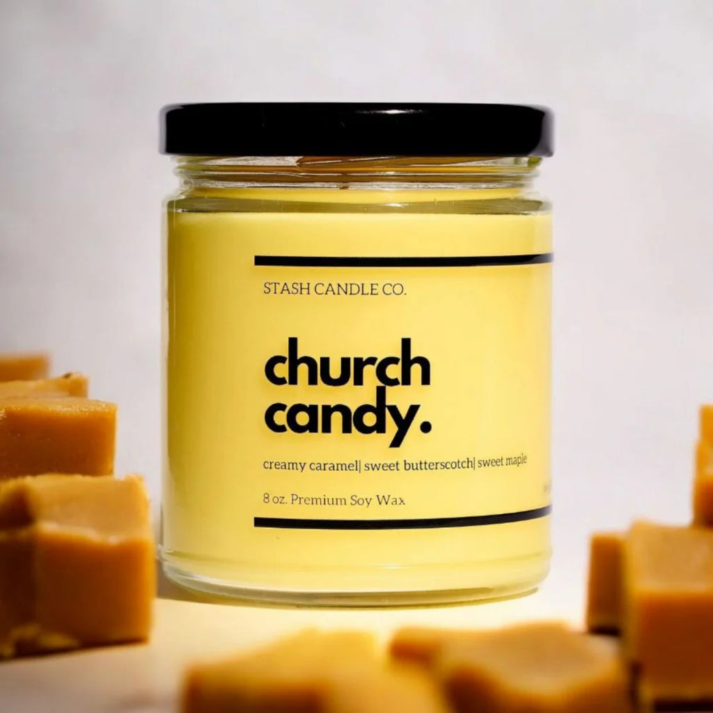 Church Candy Candle